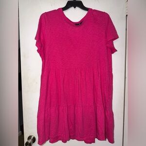 GAP pink tshirt dress